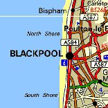 Click here for a map for Blackpool